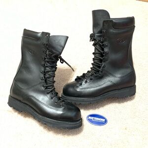 Matterhorn 1949 gore-Tex 10” black combat boots 200g Thinsulate Mens Sz 8.5